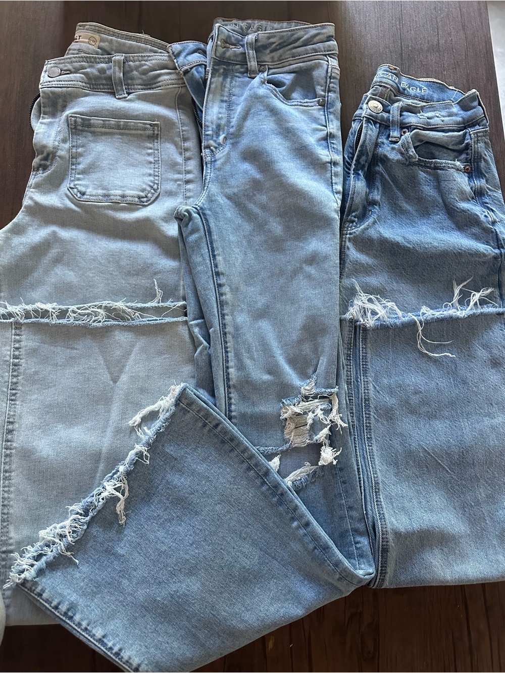 3 womens jeans